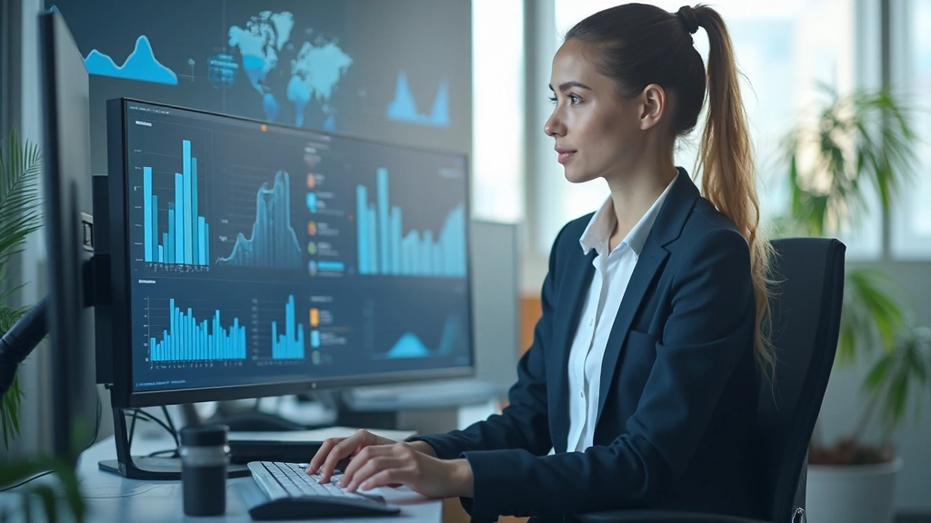 Интерактивная панель управления с метриками и показателями бизнеса